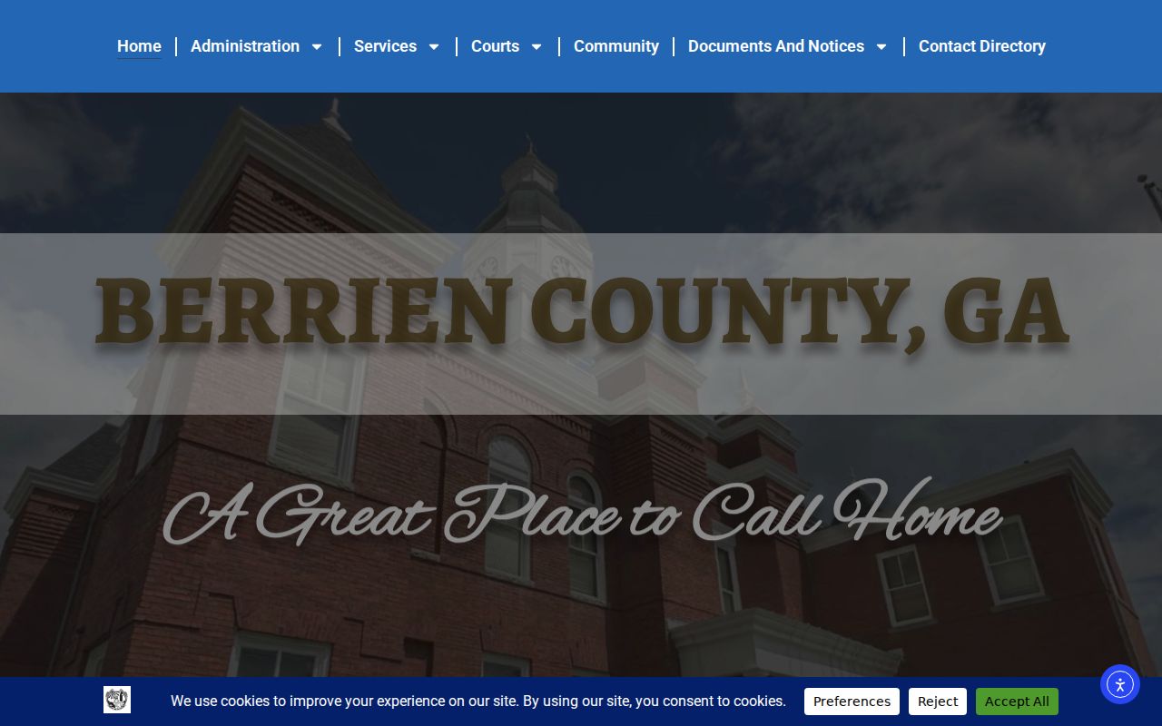 Berrien County criminal history government office directory