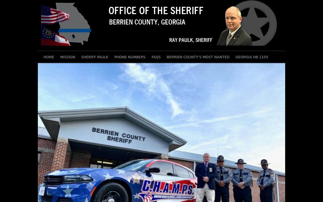 Berrien County sheriff criminal records and jail information