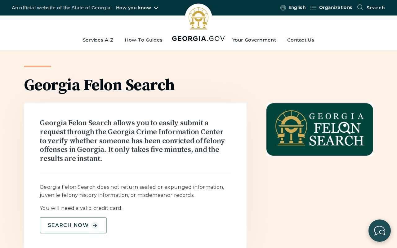Georgia Felon Search for Enigma criminal records